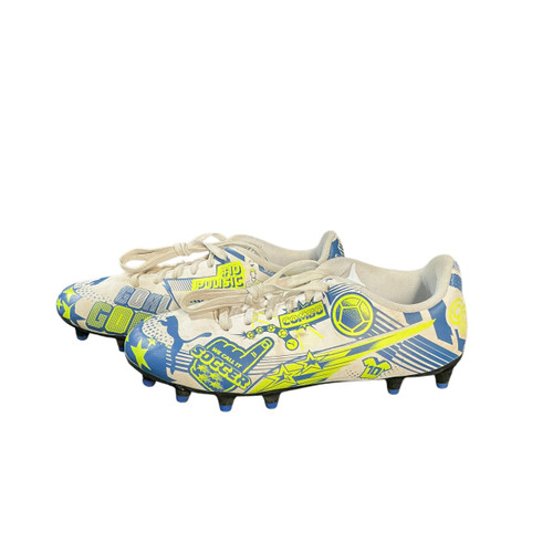 Vist Large View of Product Image Which is Used Puma Soccer Cleats White Junior 02