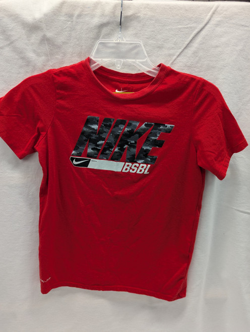 Vist Large View of Product Image Which is Used Nike DRI-FIT TSHIRT YTH Other Clothing Red MD
