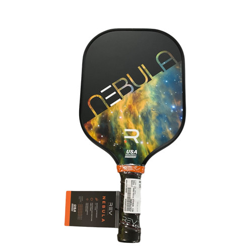 Vist Large View of Product Image Which is Used REV NEBULA Pickleball Racquet Black