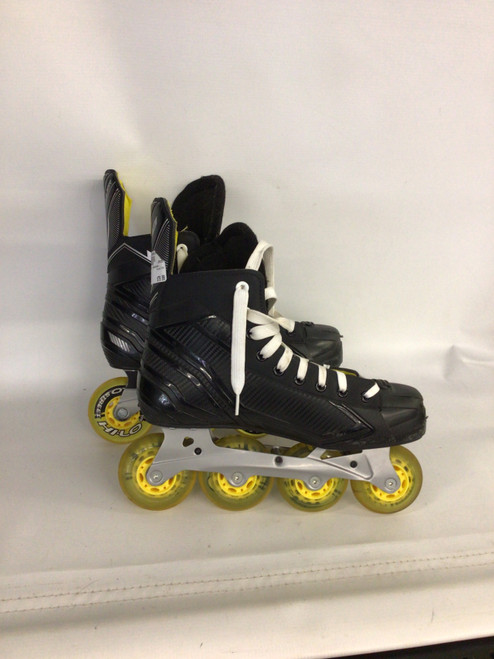 Vist Large View of Product Image Which is Used Bauer RS Senior Roller Quad Skates Black Senior 9