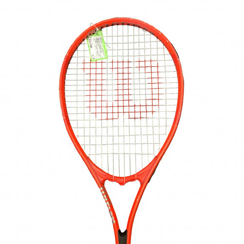 Vist Large View of Product Image Which is Used Wilson PROSTAFF PRECISION XL 110 Adult Tennis Racquet Red Unknown