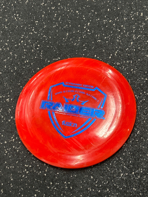 Vist Large View of Product Image Which is Used Discmania FUZION RAIDER Disc Golf Driver Red