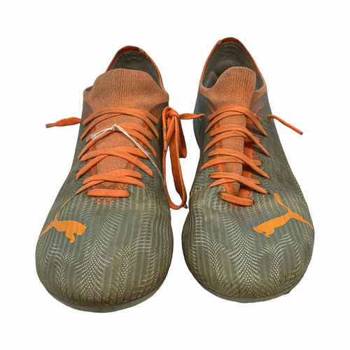 Vist Large View of Product Image Which is Used Puma Soccer Cleats Grey Senior 7