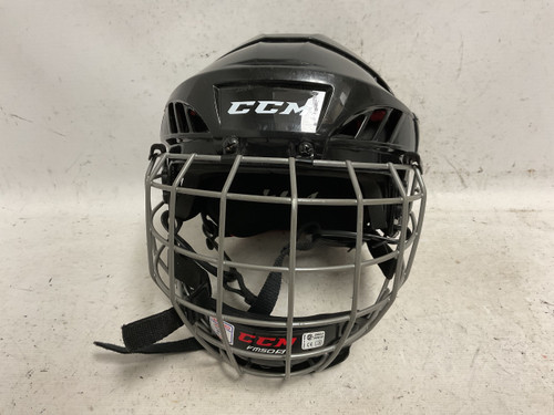 Vist Large View of Product Image Which is Used CCM 50 Helmet Cage Combo Black SM