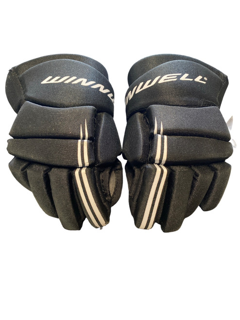 Vist Large View of Product Image Which is Used WinnWell WINWELL Youth Gloves Black 9"