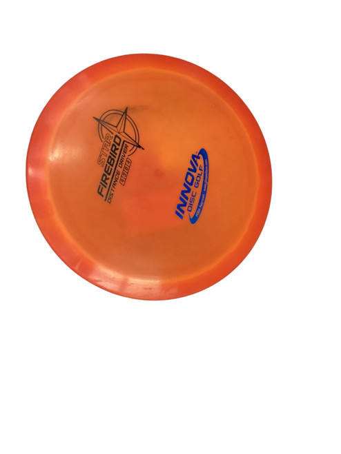 Vist Large View of Product Image Which is Used Innova STAR FIREBIRD Disc Golf Driver Orange