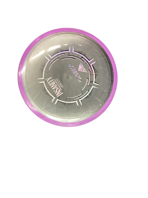 Vist Large View of Product Image Which is Used Axiom PLASMA INSANITY Disc Golf Driver Grey