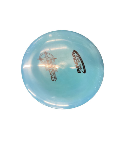 Vist Large View of Product Image Which is Used Innova STAR MYSTERE Disc Golf Driver Royal Blue