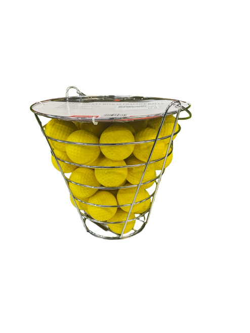 Vist Large View of Product Image Which is Used Maxfli RANGE BUCKET 42 PRACTICE BALLS Golf Accessory