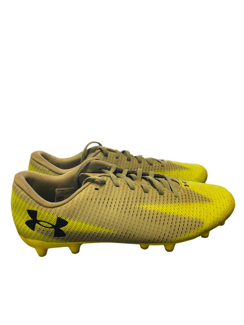 Vist Large View of Product Image Which is Used Under Armour Soccer Cleats Green Senior 10