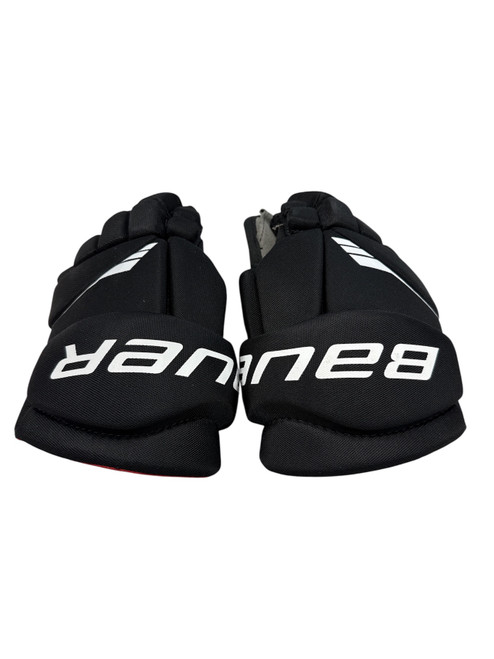 Vist Large View of Product Image Which is Used Bauer LIL SPORT GLOVES Junior Gloves Black 11"
