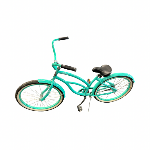 Vist Large View of Product Image Which is Used BEACH CRUISER WOMEN Cruiser Bike Womens Green 17-18" - MD  Frame