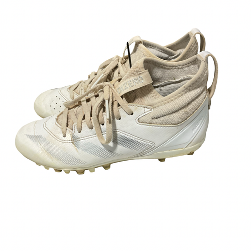 Vist Large View of Product Image Which is Used Adidas Jr FB Cleats White Junior 04.5