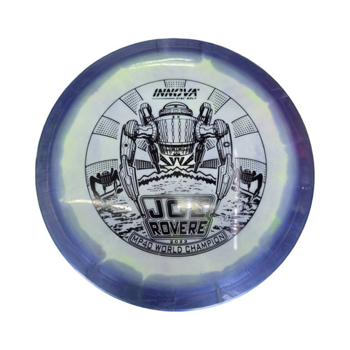 Vist Large View of Product Image Which is Used Innova FIREBIRD JOE ROVERE Disc Golf Driver Cobalt