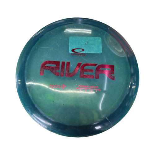 Vist Large View of Product Image Which is Used Latitude 64 OPTO RIVER Disc Golf Driver Teal