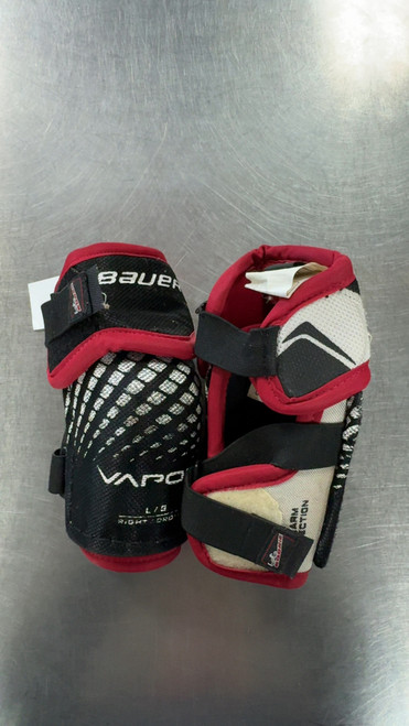 Vist Large View of Product Image Which is Used Bauer VAPOR ROOKIE Youth Elbow Pads LG