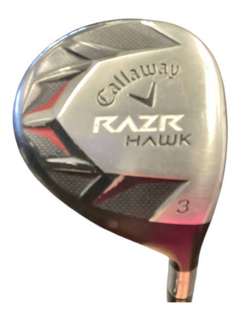 Vist Large View of Product Image Which is Used Callaway RAZR HAWK Mens Fairway Wood RH 3 Wood