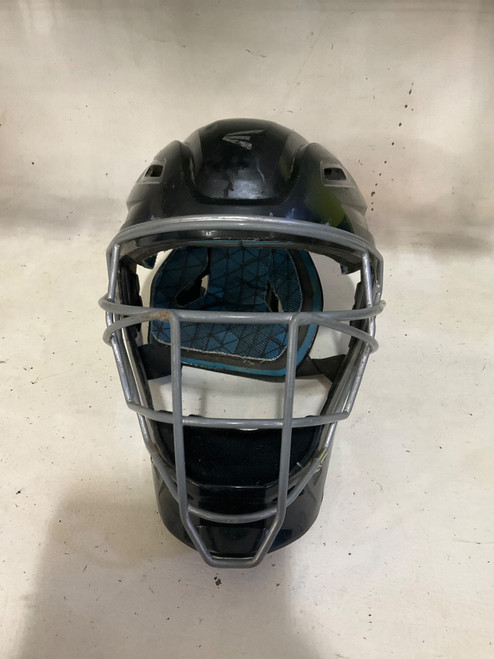 Vist Large View of Product Image Which is Used Easton CATCHERS HELMET 7 1/8-7 1/2 Catchers Helmet w/Mask Black LG