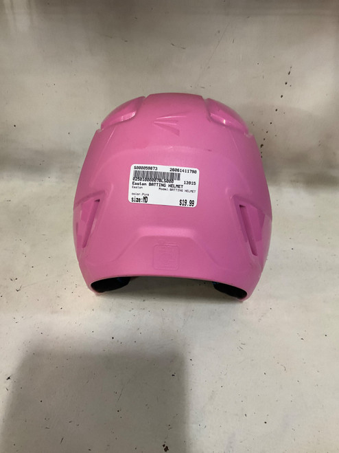 Vist Large View of Product Image Which is Used Easton BATTING HELMET Batting Helmet No Mask Pink MD