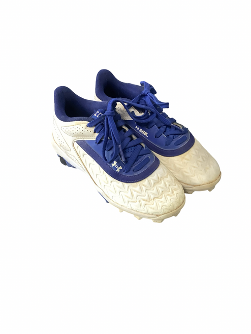 Vist Large View of Product Image Which is Used Under Armour BSBL SZ 1Y BB/SB Cleats Royal Blue Junior 01