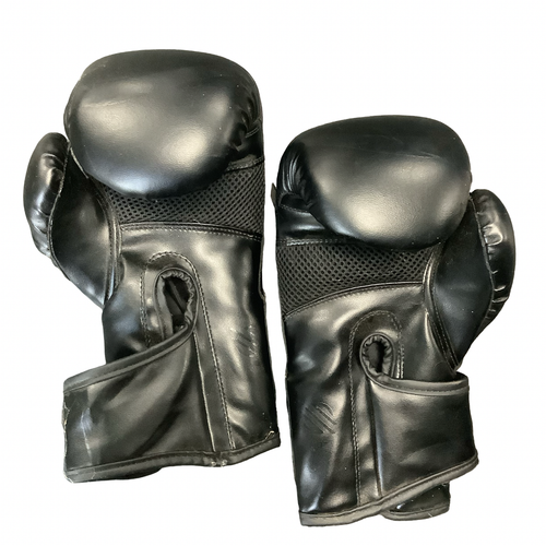 Vist Large View of Product Image Which is Used Sanabul Boxing Gloves Black Junior