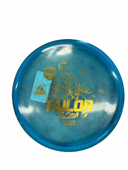 Vist Large View of Product Image Which is Used Discmania TAILOR Disc Golf Mid Range Royal Blue