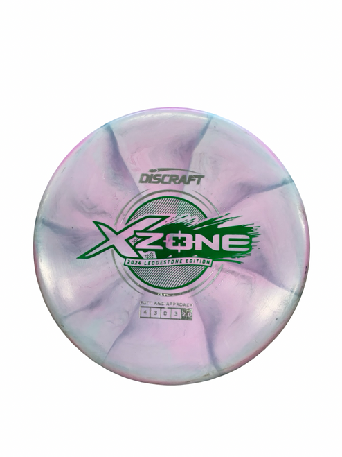 Vist Large View of Product Image Which is Used Discraft XZONE Disc Golf Putter Pink