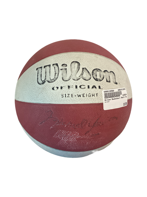 Vist Large View of Product Image Which is Used Wilson Basketball Adult Outdoor