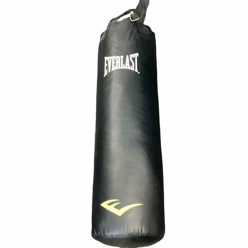Vist Large View of Product Image Which is Used Everlast 100LB Boxing Heavy Bag Black 100 lb