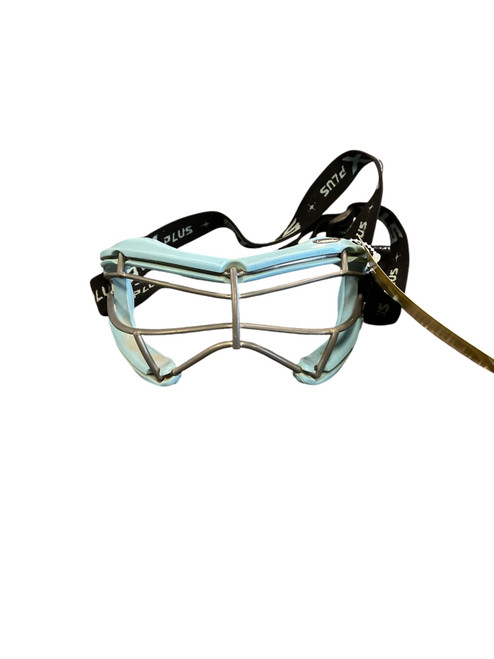 Vist Large View of Product Image Which is Used STX 4SIGHT PLUS Lacrosse Facial Protect Sky Blue Senior