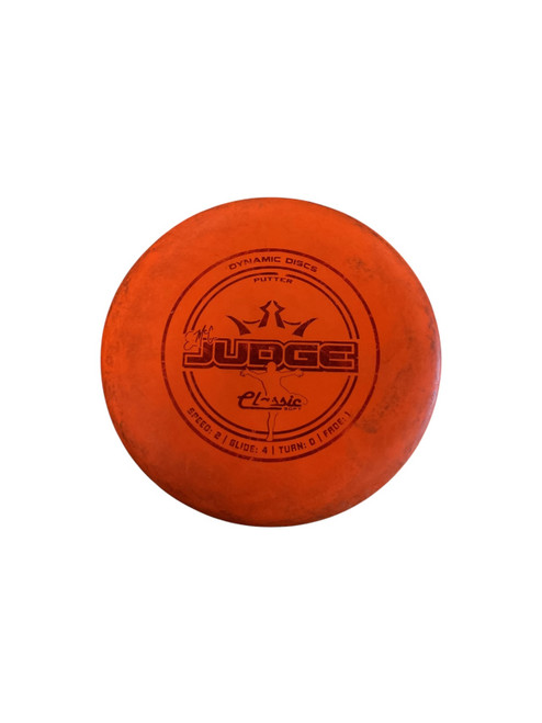 Vist Large View of Product Image Which is Used Dynamic Discs JUDGE Disc Golf Putter Orange