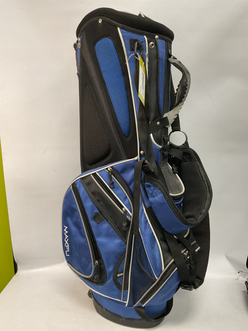 Vist Large View of Product Image Which is Used Maxfli Mens Stand Bag Royal Blue