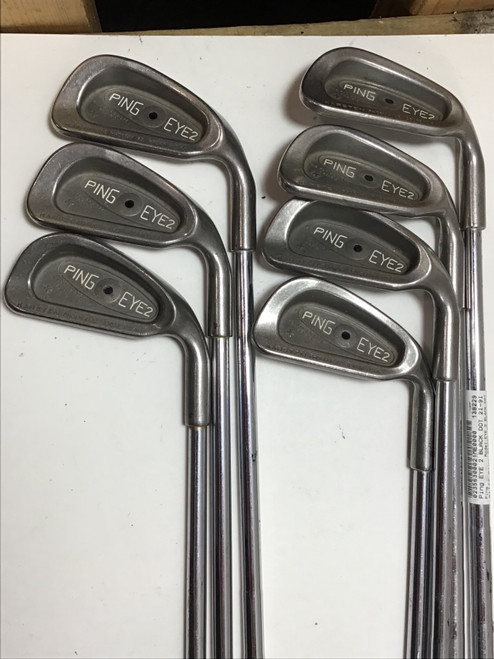 Vist Large View of Product Image Which is Used Ping EYE 2 BLACK DOT Mens Iron Set RH 2-9 -7i