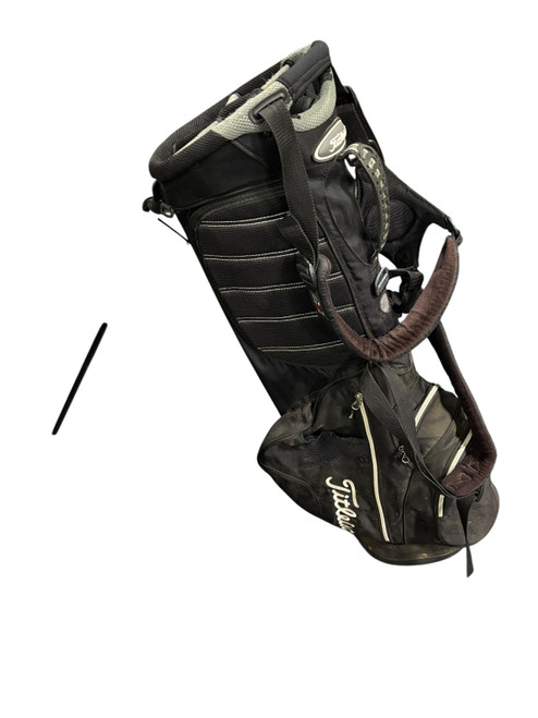 Vist Large View of Product Image Which is Used Titleist Mens Stand Bag Black