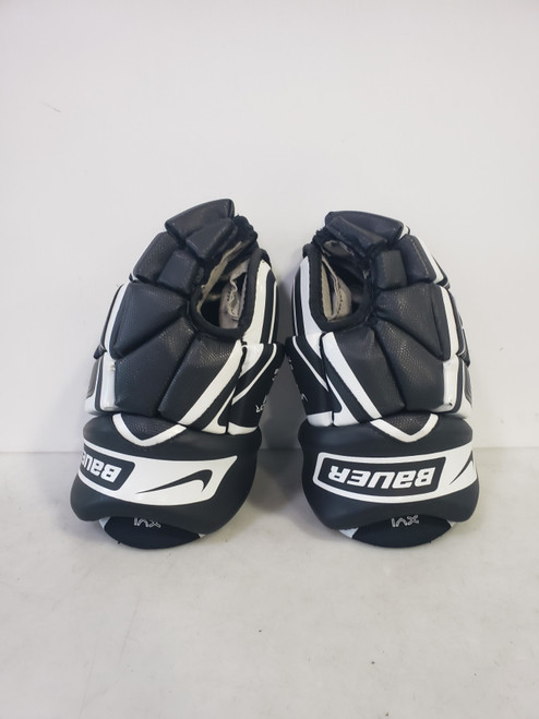 Vist Large View of Product Image Which is Used Bauer VAP X40 Senior Gloves Red 13"