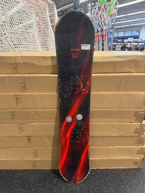 Vist Large View of Product Image Which is Used Airwalk BACKDRAFT Boys Board/Binding Black 130 cm