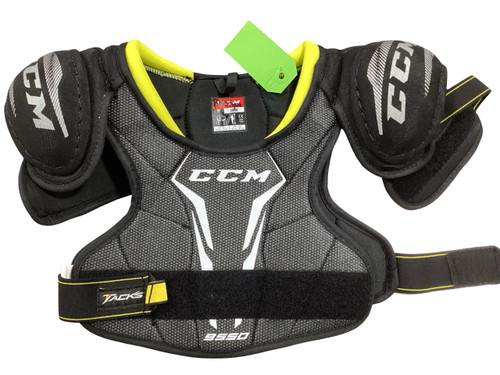 Vist Large View of Product Image Which is Used CCM TACKS 9550 Youth Shoulder Pads LG