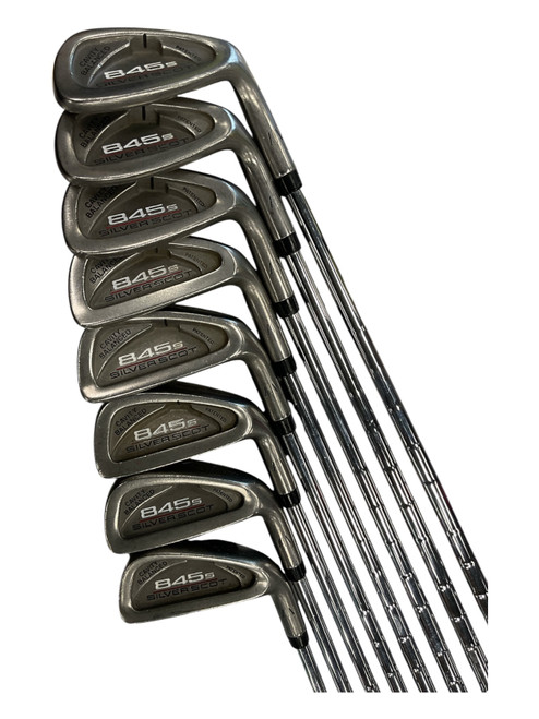 Vist Large View of Product Image Which is Used Tommy Armour 845 SILVER SCOTT Mens Iron Set RH 3I-PW