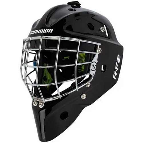 New WARRIOR F2 E YTH GOAL MASK - BLACK 11771-WARF2EYCSQ3-BK