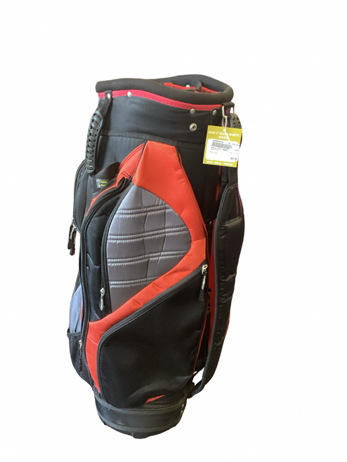 Vist Large View of Product Image Which is Used Adams Golf ADAMS Mens Cart Bag Red