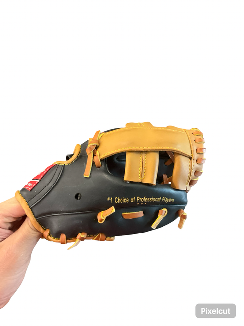 Vist Large View of Product Image Which is Used Rawlings PL109CB BB/SB Glove RH Throw Brown And Black 9"