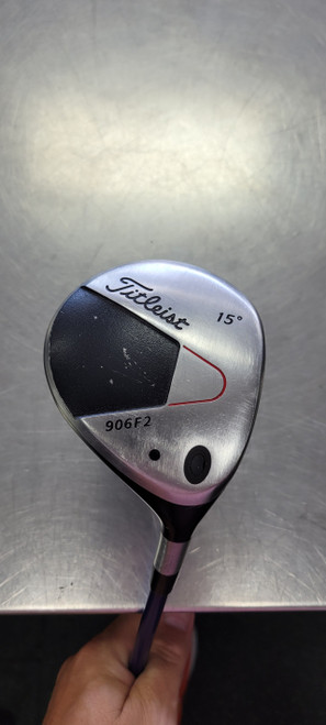 Vist Large View of Product Image Which is Used Titleist 906F2 Mens Hybrid Club RH 3 Hybrid