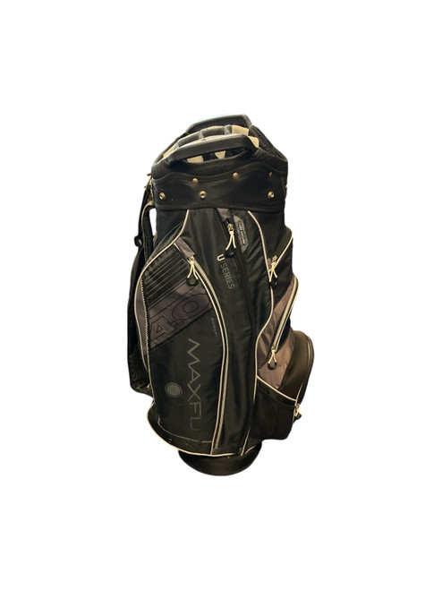 Vist Large View of Product Image Which is Used Maxfli U SERIES 4.0 CART BAG Mens Cart Bag Black