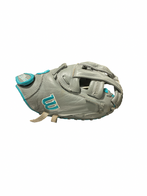 Vist Large View of Product Image Which is Used Wilson A500 CATCHERS MITT BB/SB Catchers RH Throw Grey 32"