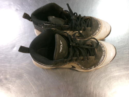 Vist Large View of Product Image Which is Used Nike TROUT BB/SB Cleats Black Junior 06