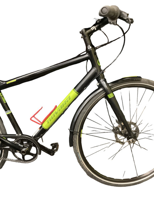 Vist Large View of Product Image Which is Used Novara GOTHAM Hybrid/City Bike Mens Black 56-58cm - LG Frame