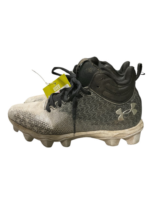 Vist Large View of Product Image Which is Used Under Armour BB CLEATS BB/SB Cleats Black Junior 03