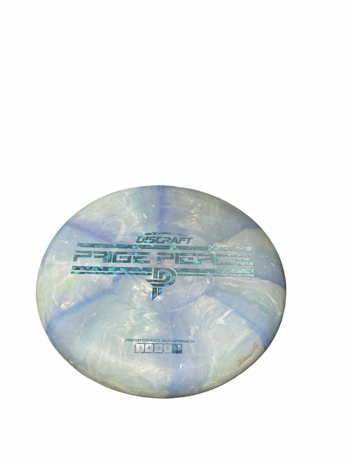 Vist Large View of Product Image Which is Used Discraft PAIGE PIERCE Disc Golf Putter Carolina Blue