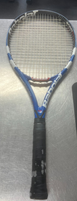 Vist Large View of Product Image Which is Used Babolat PURE DRIVE Adult Tennis Racquet Royal Blue Unknown