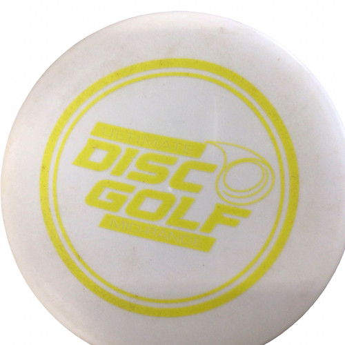 Vist Large View of Product Image Which is Used ULTIMATE DISC GOLF Disc Golf Mid Range White